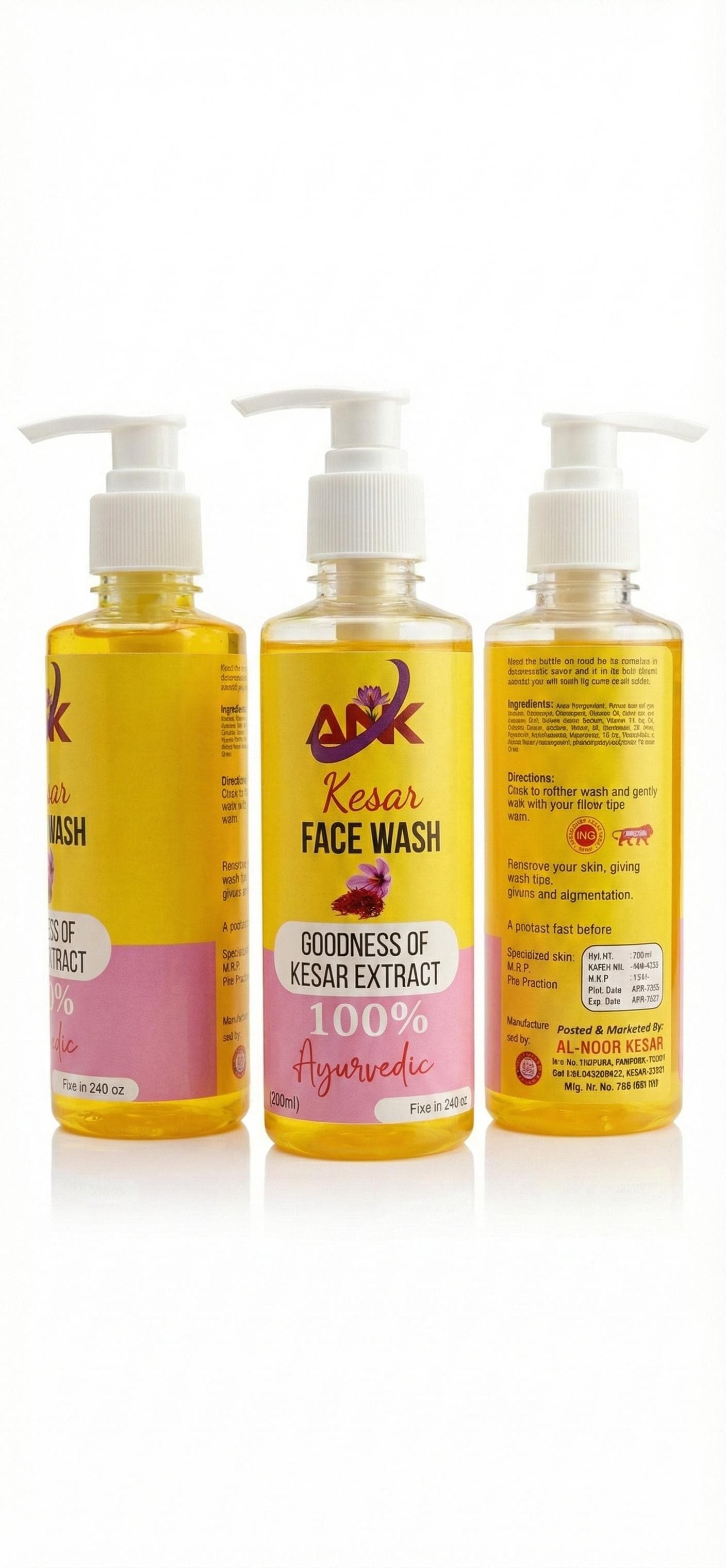 Kesar Face Wash